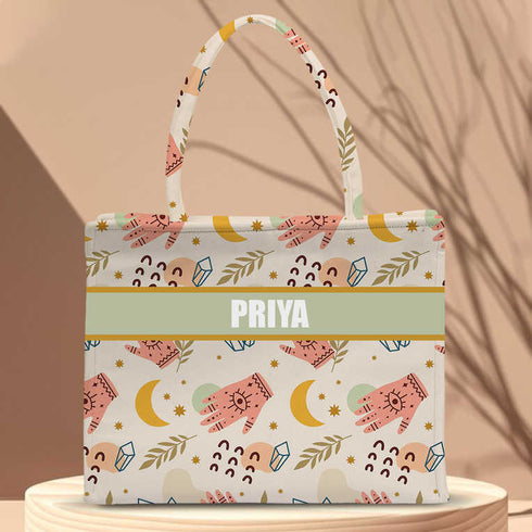 Mother's Day Personalized Printed Box Bag