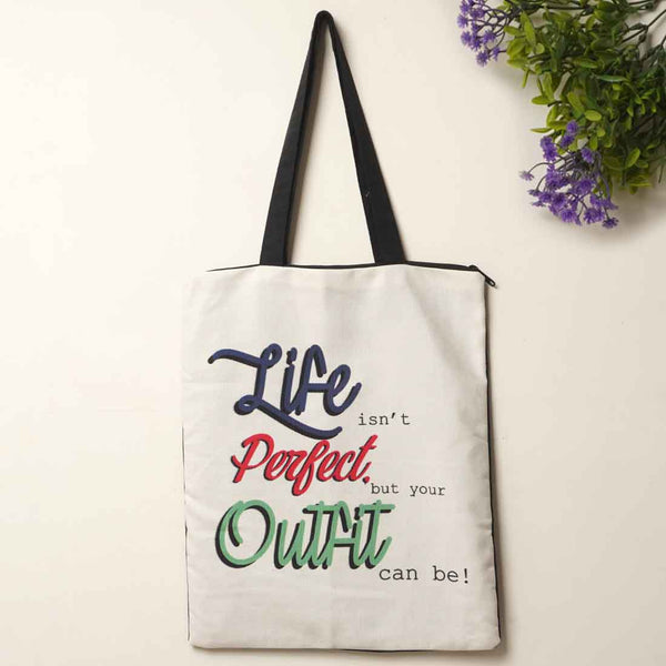 Multi Printed Tote Bag - Uncommongifts.in
