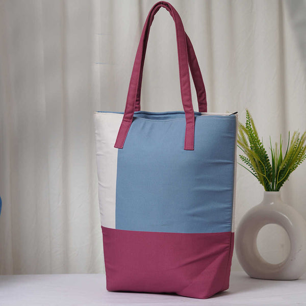 Multicolor Printed Oversized Shopper Tote Bag - Uncommongifts.in