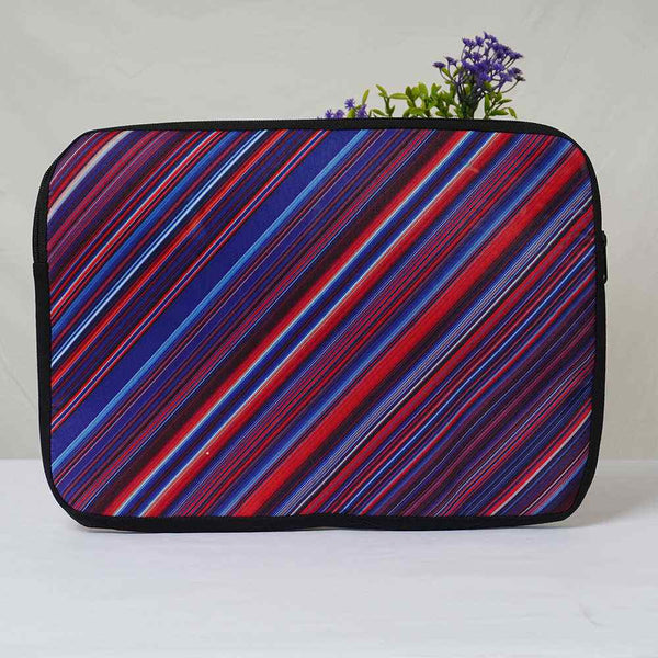 Multicolor Lines Printed Laptop Sleeve/Cover 14 inch