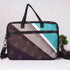 Multicolor Printed Canvas Laptop Bag - 15.6 inch