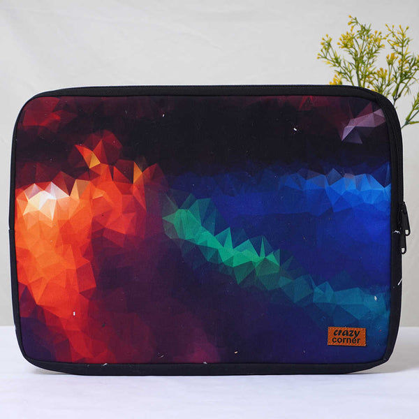 Multicolor Printed Laptop Sleeve/Cover 15.6 inch