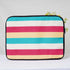 Multicolor Stripes Printed Laptop Sleeve/Cover 15 inch