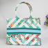 Multicolour Tiger Printed Customised Box Tote Bag