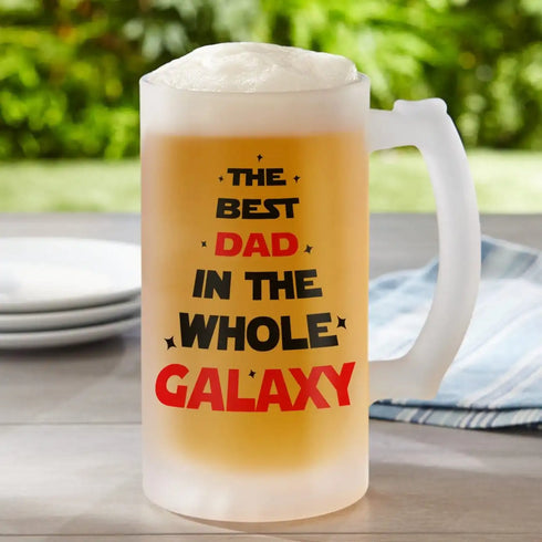 Personalized Fathers day Beer Mug