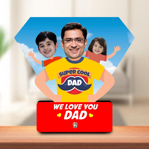 Personalized Father's Day Caricature Table Top