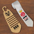 Personalized Neck Tie and Hanger
