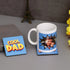 Personalized Father's Day Mug with Coaster Combo