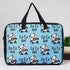 Panda Printed Canvas Laptop Bag - 15.6 inch