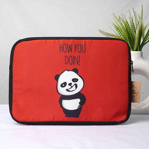 Panda Printed Laptop Sleeve/Cover 13 inch