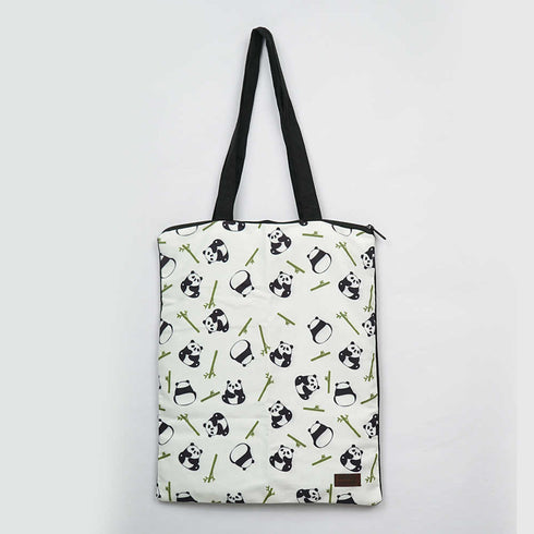 Panda Printed Tote Bag