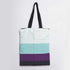 Pastel Stripes Printed Tote Bag