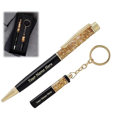 Personalized Pen Keychain Combo Gift Set - Uncommongifts.in