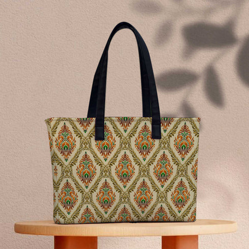 Persian demark Printed Women's Office Bag - Uncommongifts.in