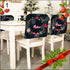 Personalised Christmas Velvet Chair Cover - Set of 4