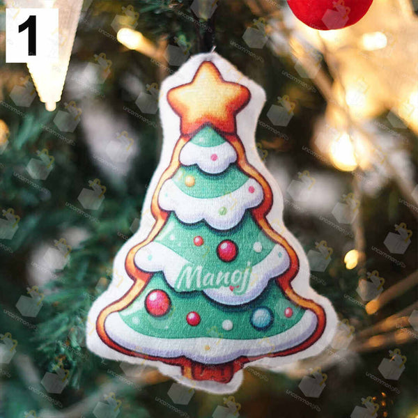 Personalised Plush Ornaments for Christmas