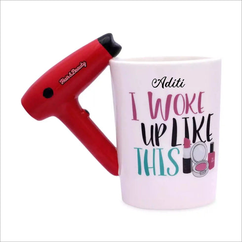 Personalised 3D Hair Dryer Mug