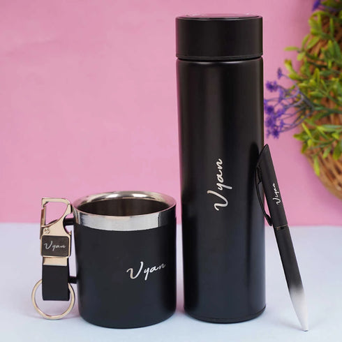 Personalised 4-in-1 Corporate Gift Set For Men