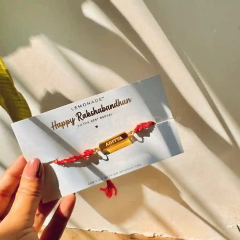 Personalised Acrylic Rakhi