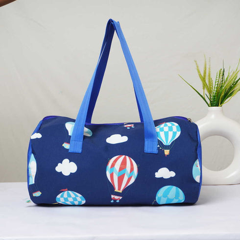 Personalized Air Balloon Printed Kids Duffle Bag Gift Combo