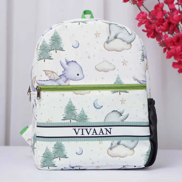 Personalised Animal Printed Kids Bag Pack