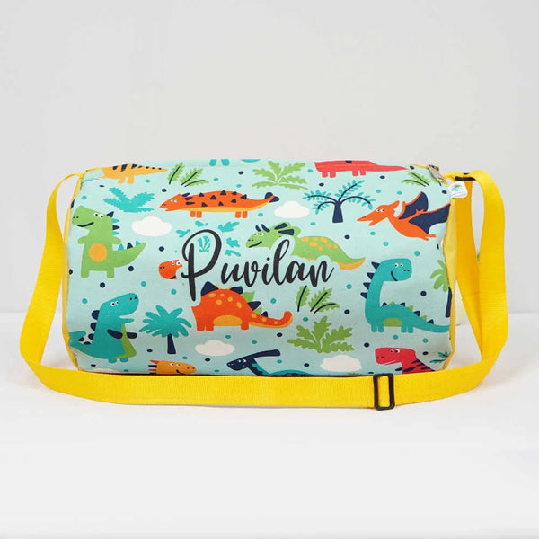 Personalised Animal Printed Kids Sling Duffle Bag