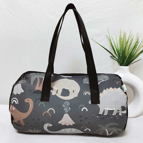 Personalised Animal Printed Kids Swimming Duffle Bag