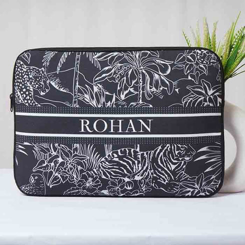 Personalised Animal Printed Laptop Sleeve/Cover
