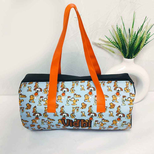 Personalised Animals Printed Kids Duffle Bag