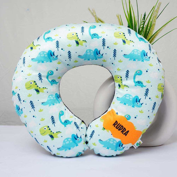 Personalised Animals Printed Kids Neck Pillow