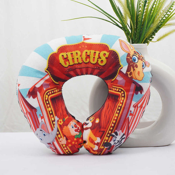 Personalised Animals Printed Kids Neck Pillow