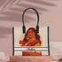 Personalised Beautiful Girl Printed Box Tote Bag - Uncommongifts.in
