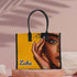 Personalised Beautiful Girl Printed Box Tote Bag - Uncommongifts.in