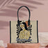 Personalised Beautiful Girl Printed Box Tote Bag - Uncommongifts.in