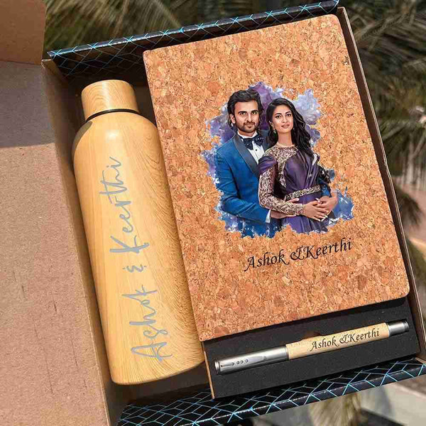 Personalised Diary Combo Gift Set