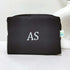 Personalised Black Printed Box Pouch