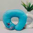 Personalised Blue Cartoon Printed Kids Neck Pillow