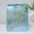 Personalised Blue Floral Printed Book Sleeve