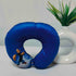 Personalised Blue Printed Kids Neck Pillow