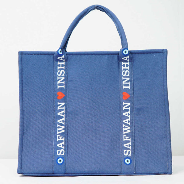 Personalised Blue Woody Handbag Tote Bag