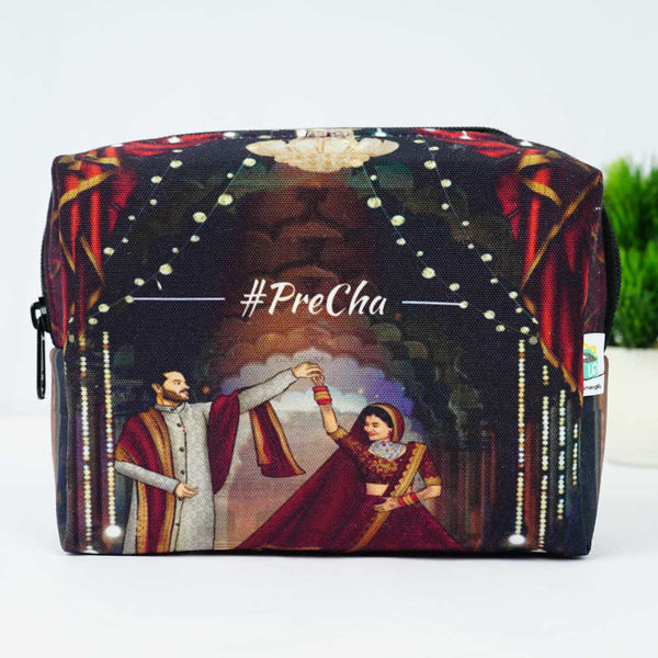 Personalised Bride Printed Wedding Box Pouch