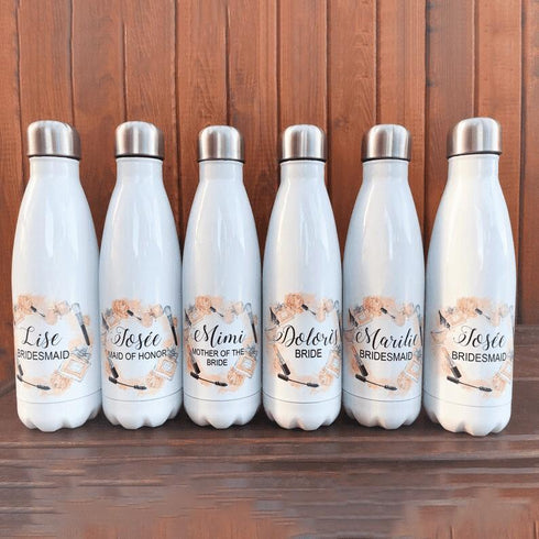 Personalised Bridesmaid Stainless Steel Tumbler