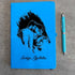 Personalised Photo Brush Effect Sketch Diary & Pen Set