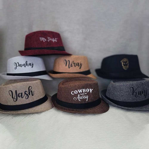 Personalised Bucket Hats For Men