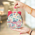 Personalised Butterflies Printed Backpack Keychain