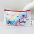 Personalised Butterflies Printed Kids Pencil Pouch