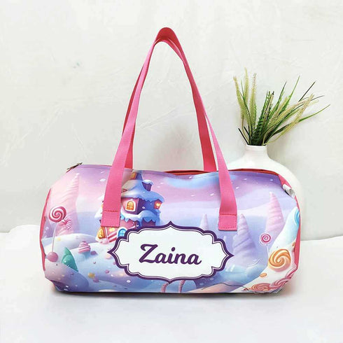 Personalised Candies Printed Kids Duffle Bag