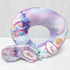 Personalised Candy Printed Neck Pillow with Eye Mask Combo for Kids