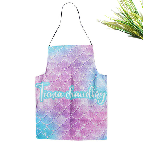 Personalised Canvas Cotton Kitchen Apron