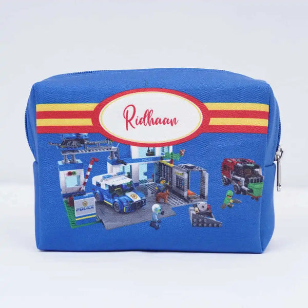 Personalised Car Printed Kids Box Pouch